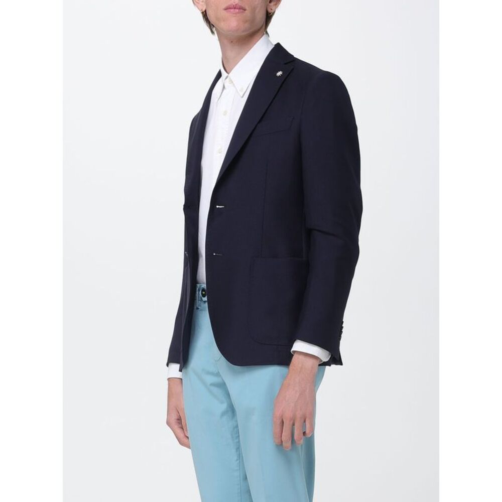Manuel Ritz Jacket Men Blue - Picture 3 of 4